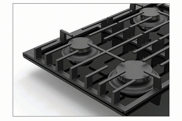 Aesthetic Cast Iron Pan Supports